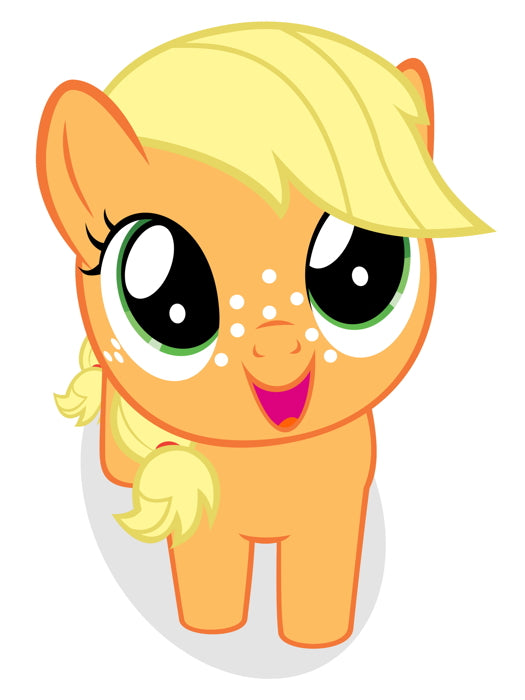 Applejack My Little Pony Friendship Is Magic Cute Beautiful Cartoon Art Wall Art Print Poster