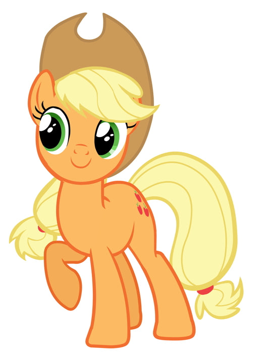 Applejack My Little Pony Friendship Is Magic Cute Beautiful Cartoon Art Wall Art Print Poster