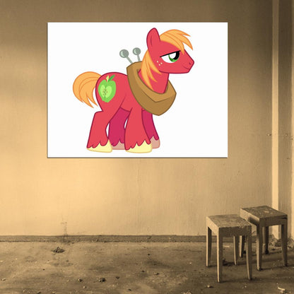 Big McIntosh My Little Pony Friendship Is Magic Cute Beautiful Cartoon Art Wall Art Print Poster