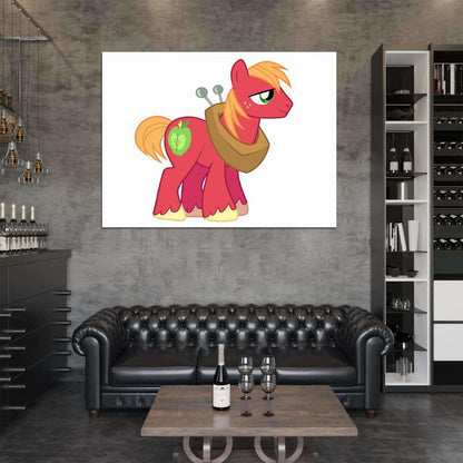 Big McIntosh My Little Pony Friendship Is Magic Cute Beautiful Cartoon Art Wall Art Print Poster