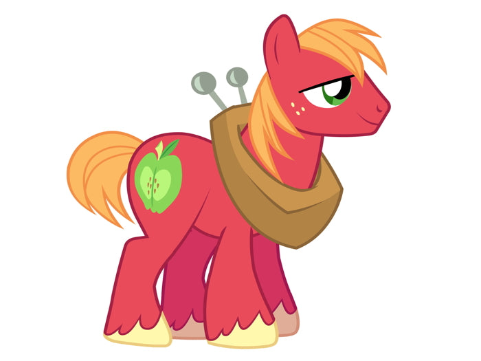 Big McIntosh My Little Pony Friendship Is Magic Cute Beautiful Cartoon Art Wall Art Print Poster