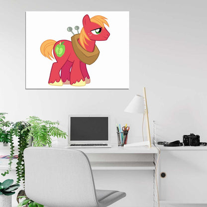 Big McIntosh My Little Pony Friendship Is Magic Cute Beautiful Cartoon Art Wall Art Print Poster