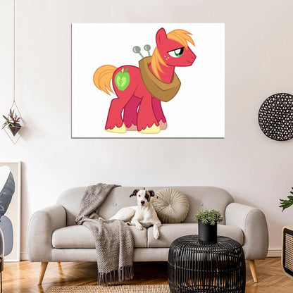 Big McIntosh My Little Pony Friendship Is Magic Cute Beautiful Cartoon Art Wall Art Print Poster