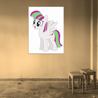 Blossomforth My Little Pony Friendship Is Magic Cute Beautiful Cartoon Art Wall Art Print Poster