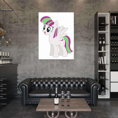Blossomforth My Little Pony Friendship Is Magic Cute Beautiful Cartoon Art Wall Art Print Poster