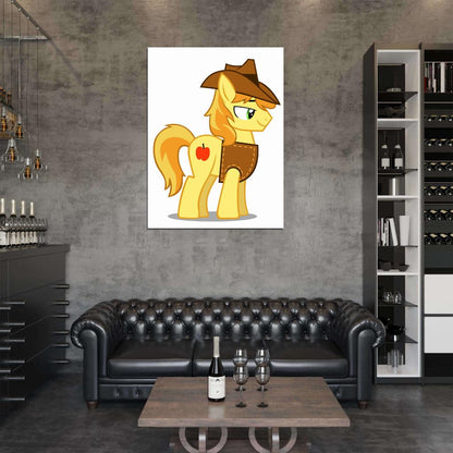 Braeburn My Little Pony Friendship Is Magic Cute Beautiful Cartoon Art Wall Art Print Poster