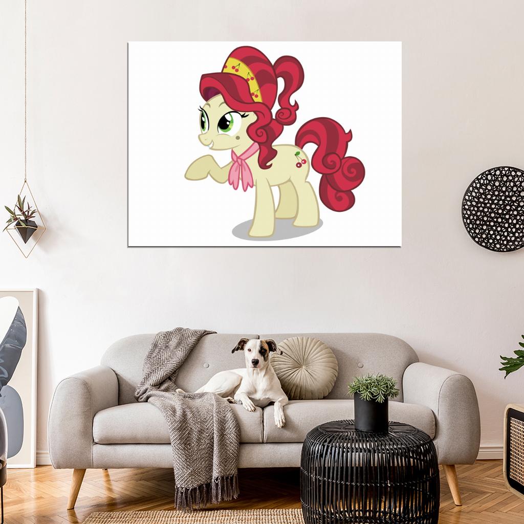 Cherry Jubilee My Little Pony Friendship Is Magic Cute Beautiful Cartoon Art Wall Art Print Poster