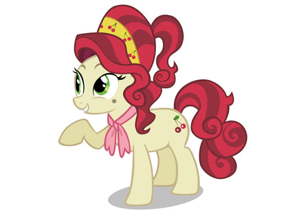 Cherry Jubilee My Little Pony Friendship Is Magic Cute Beautiful Cartoon Art Wall Art Print Poster