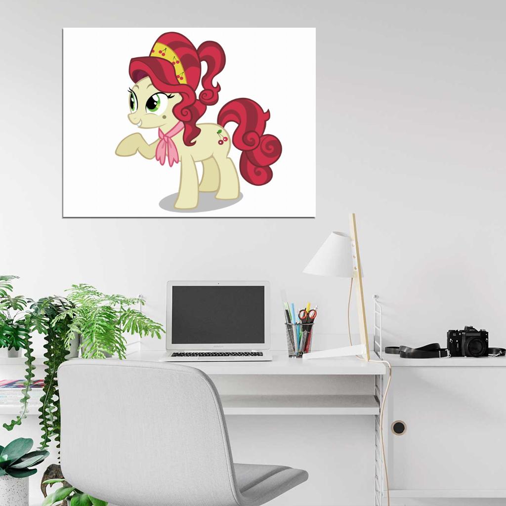Cherry Jubilee My Little Pony Friendship Is Magic Cute Beautiful Cartoon Art Wall Art Print Poster
