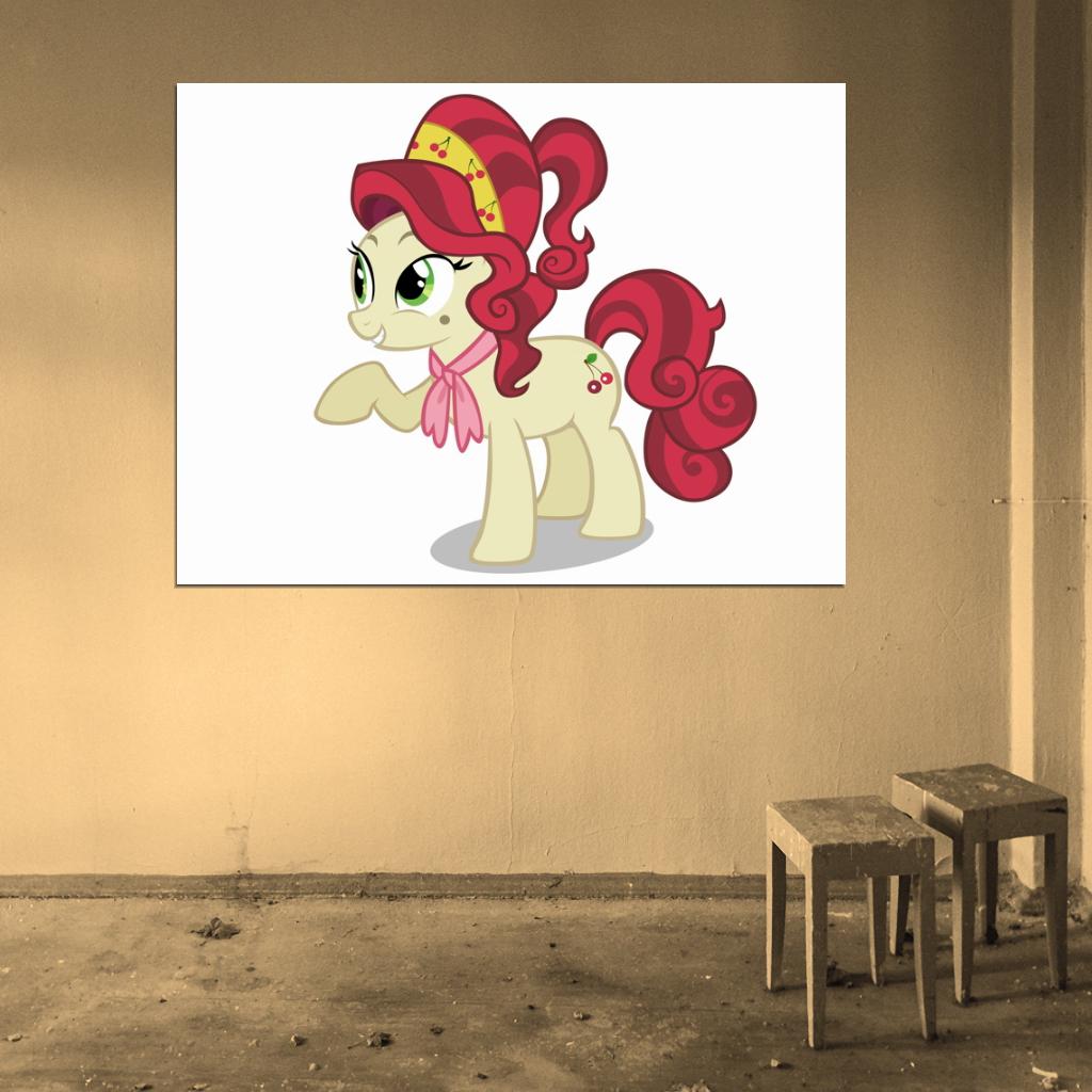 Cherry Jubilee My Little Pony Friendship Is Magic Cute Beautiful Cartoon Art Wall Art Print Poster