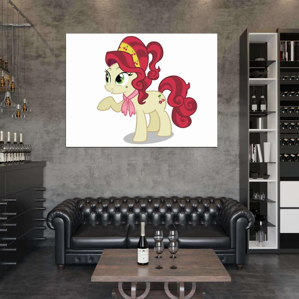 Cherry Jubilee My Little Pony Friendship Is Magic Cute Beautiful Cartoon Art Wall Art Print Poster
