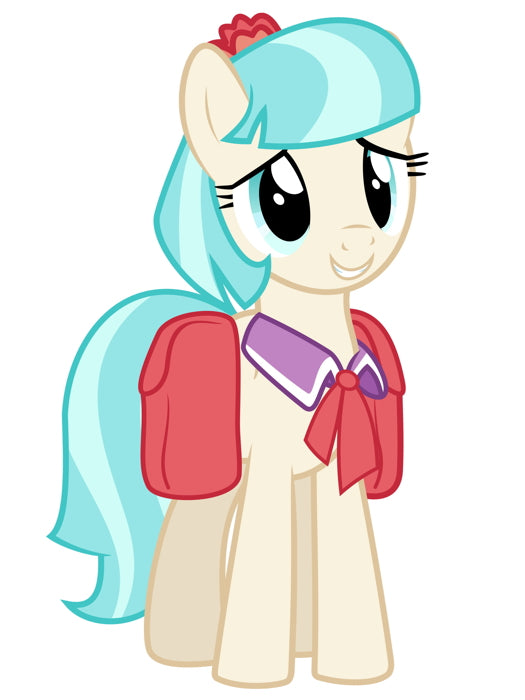 Coco Pommel My Little Pony Friendship Is Magic Cute Beautiful Cartoon Art Wall Art Print Poster