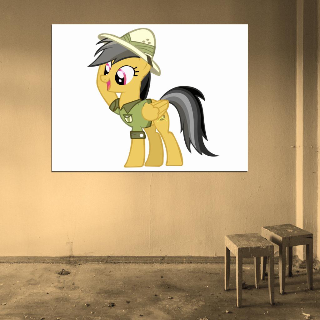 Daring Do My Little Pony Friendship Is Magic Cute Beautiful Cartoon Art Wall Art Print Poster