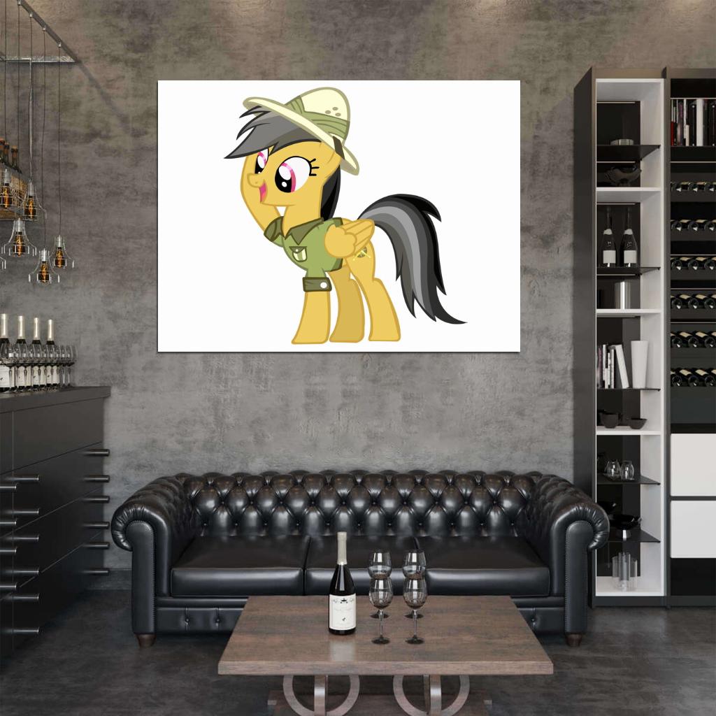 Daring Do My Little Pony Friendship Is Magic Cute Beautiful Cartoon Art Wall Art Print Poster