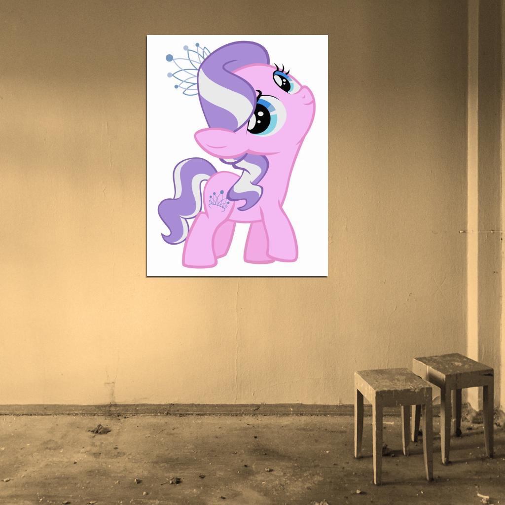 Diamond Tiara My Little Pony Friendship Is Magic Cute Beautiful Cartoon Art Wall Art Print Poster
