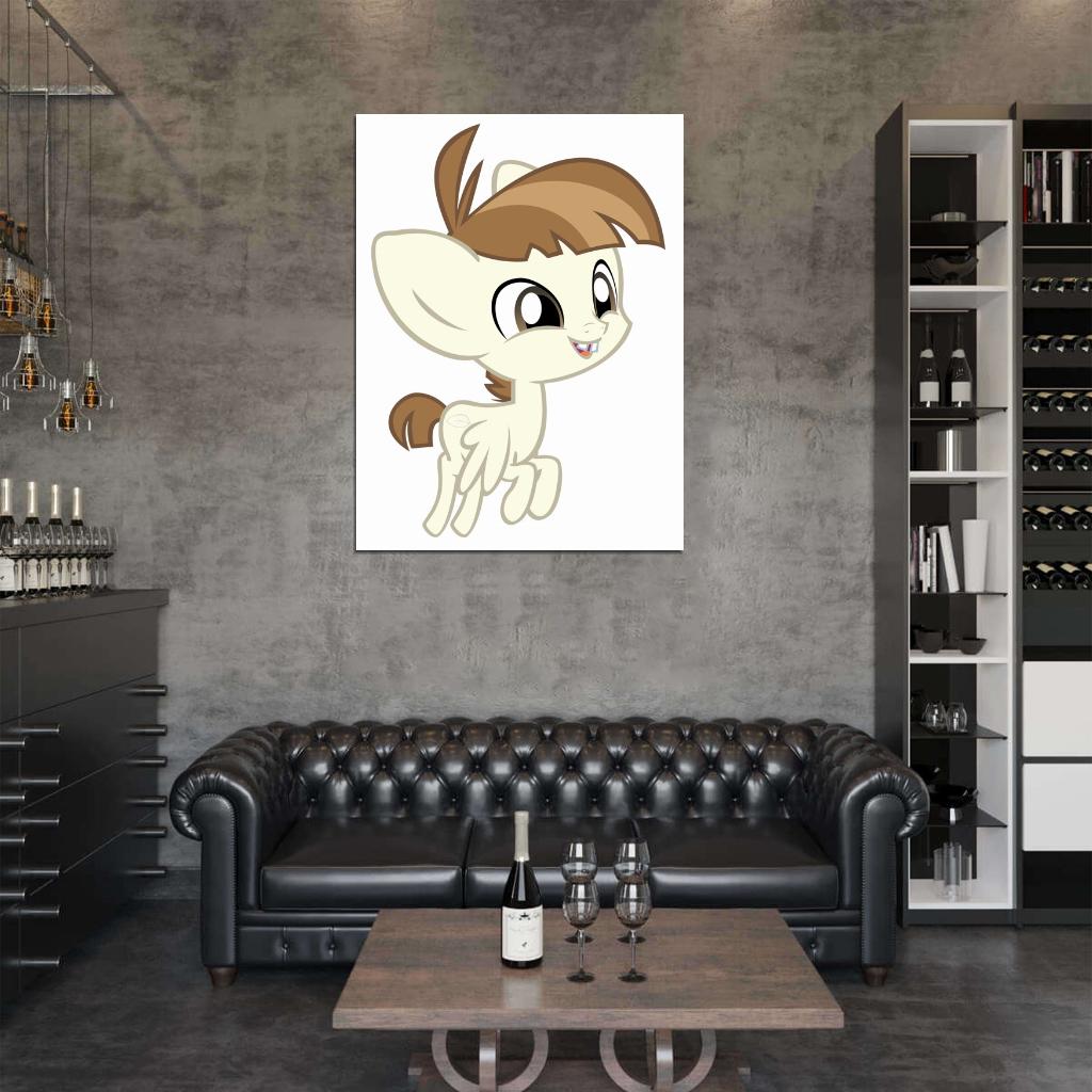 Featherweight My Little Pony Friendship Is Magic Cute Beautiful Cartoon Art Wall Art Print Poster