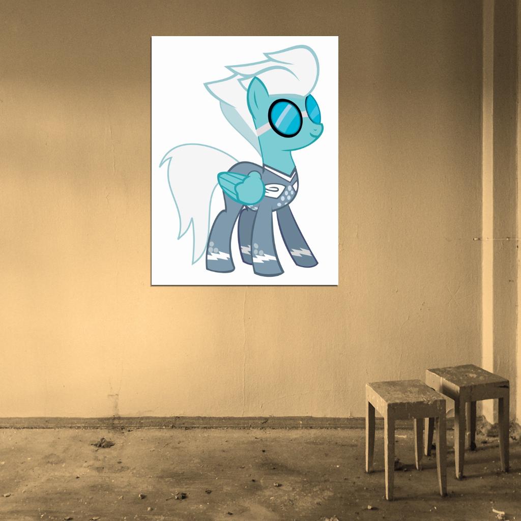 Fleetfoot Wonderbolts My Little Pony Friendship Is Magic Cute Beautiful Cartoon Art Wall Art Print Poster