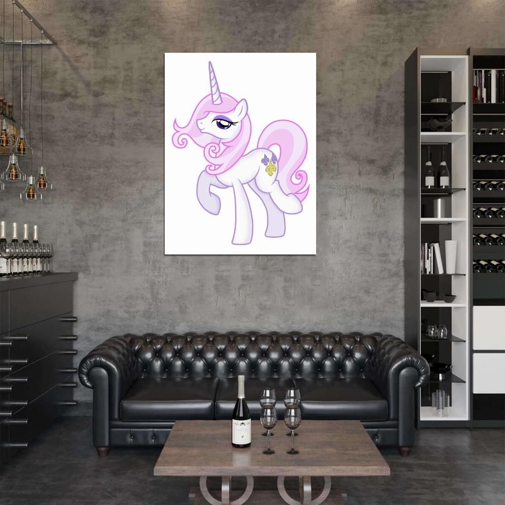 Fleur Dis Lee My Little Pony Friendship Is Magic Cute Beautiful Cartoon Art Wall Art Print Poster