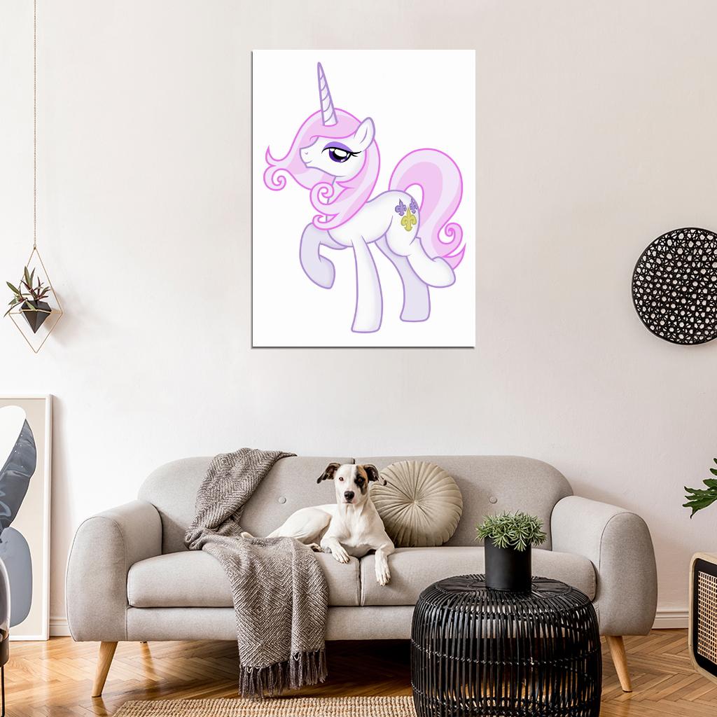 Fleur Dis Lee My Little Pony Friendship Is Magic Cute Beautiful Cartoon Art Wall Art Print Poster