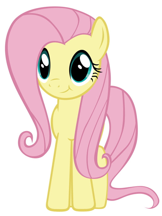 Fluttershy My Little Pony Friendship Is Magic Cute Beautiful Cartoon Art Wall Art Print Poster