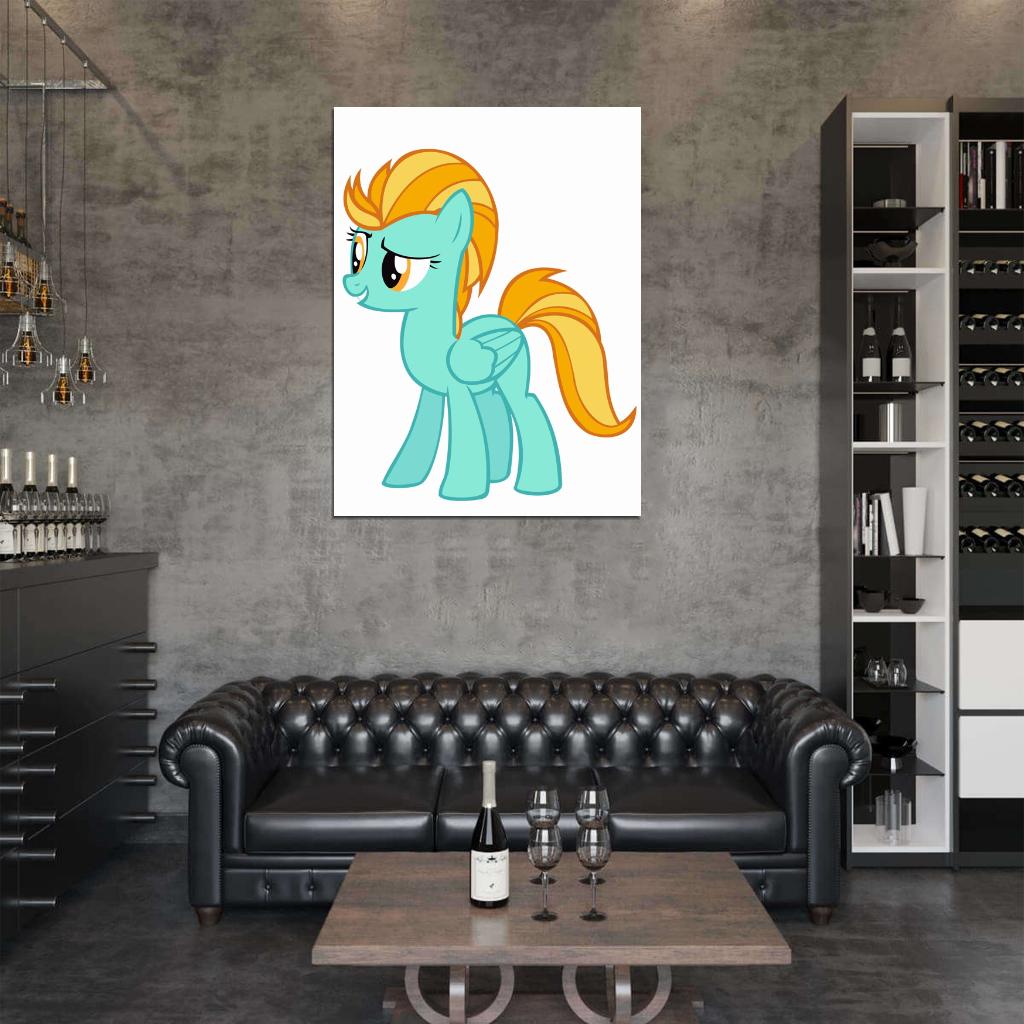 Lightning Dust My Little Pony Friendship Is Magic Cute Beautiful Cartoon Art Wall Art Print Poster