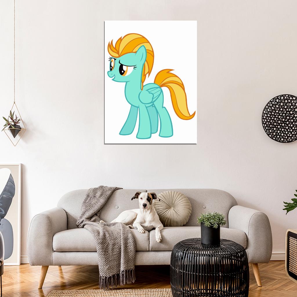 Lightning Dust My Little Pony Friendship Is Magic Cute Beautiful Cartoon Art Wall Art Print Poster