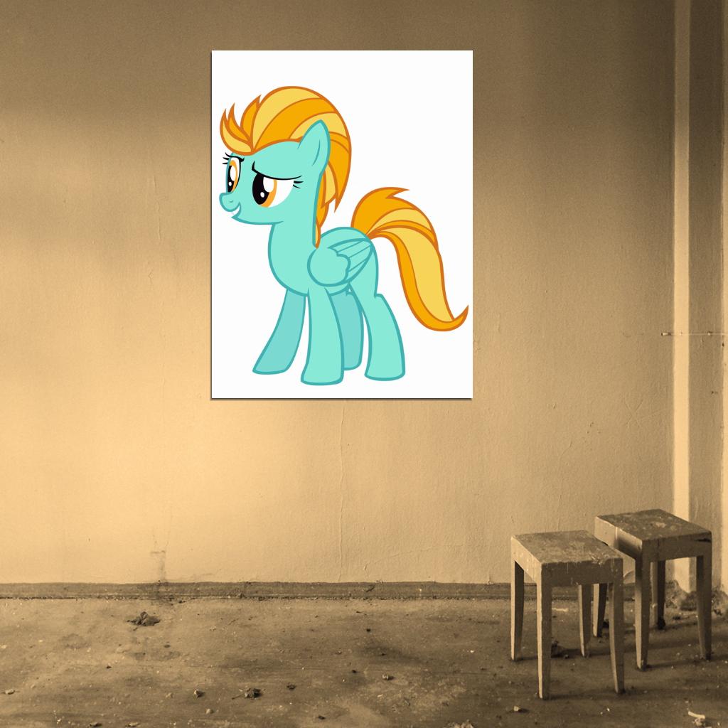 Lightning Dust My Little Pony Friendship Is Magic Cute Beautiful Cartoon Art Wall Art Print Poster