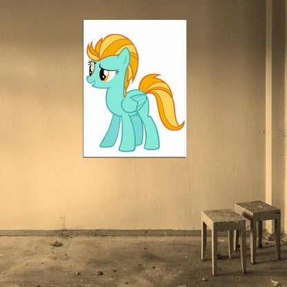 Lightning Dust My Little Pony Friendship Is Magic Cute Beautiful Cartoon Art Wall Art Print Poster