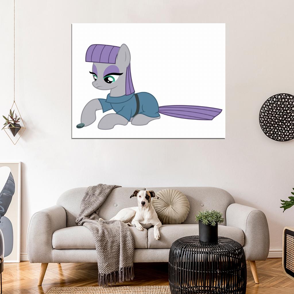 Maud Pie My Little Pony Friendship Is Magic Cute Beautiful Cartoon Art Wall Art Print Poster