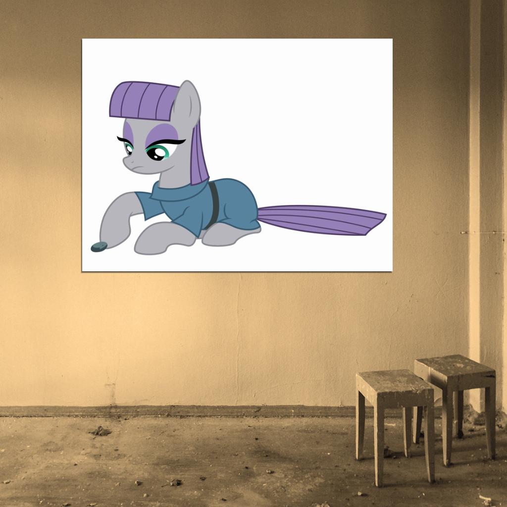 Maud Pie My Little Pony Friendship Is Magic Cute Beautiful Cartoon Art Wall Art Print Poster