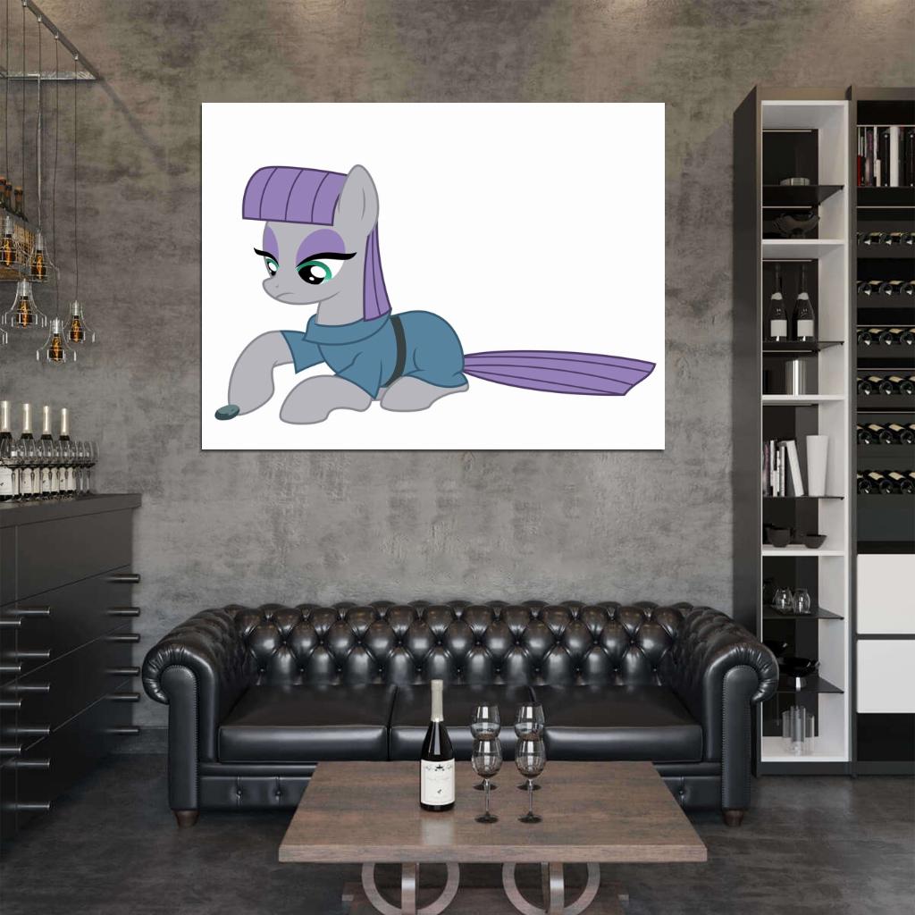 Maud Pie My Little Pony Friendship Is Magic Cute Beautiful Cartoon Art Wall Art Print Poster