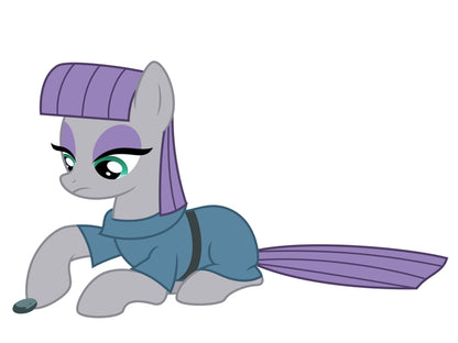 Maud Pie My Little Pony Friendship Is Magic Cute Beautiful Cartoon Art Wall Art Print Poster