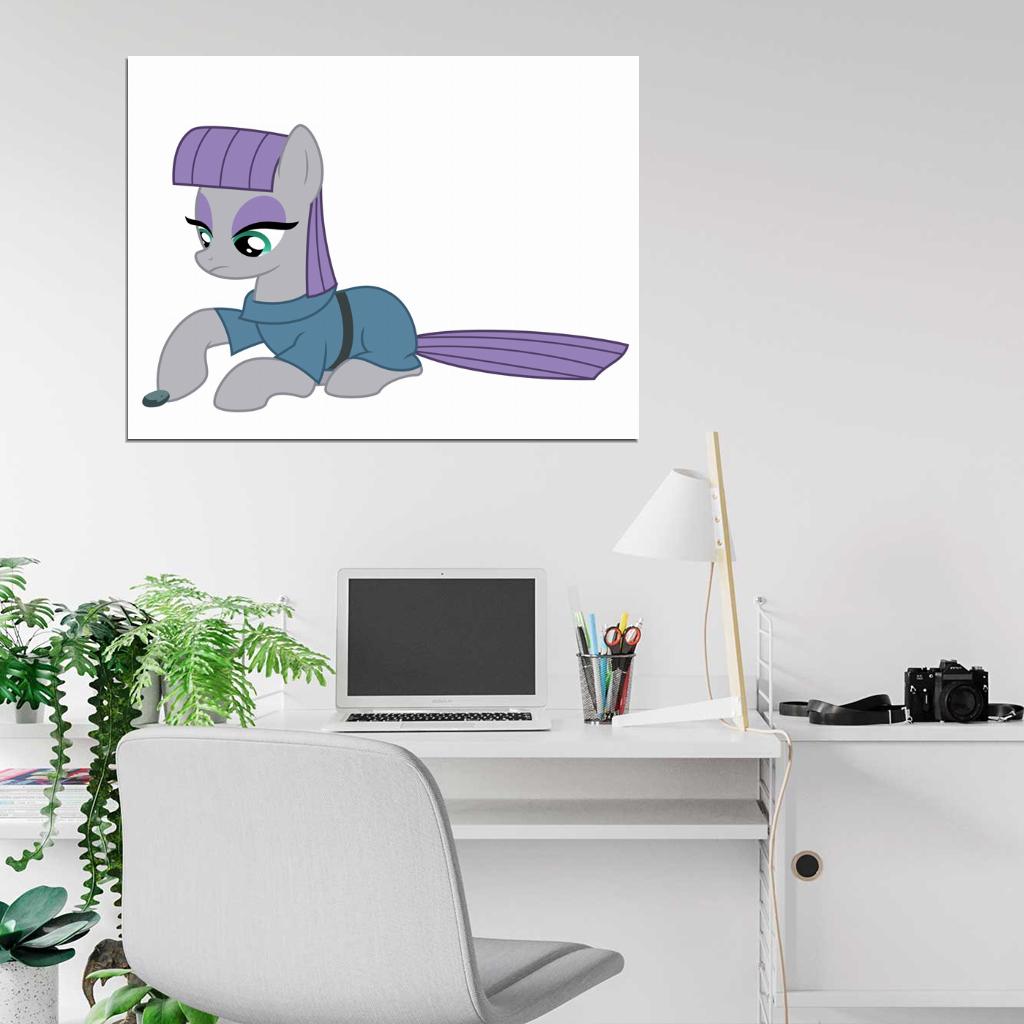 Maud Pie My Little Pony Friendship Is Magic Cute Beautiful Cartoon Art Wall Art Print Poster