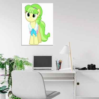 Ms Peachbottom My Little Pony Friendship Is Magic Cute Beautiful Cartoon Art Wall Art Print Poster