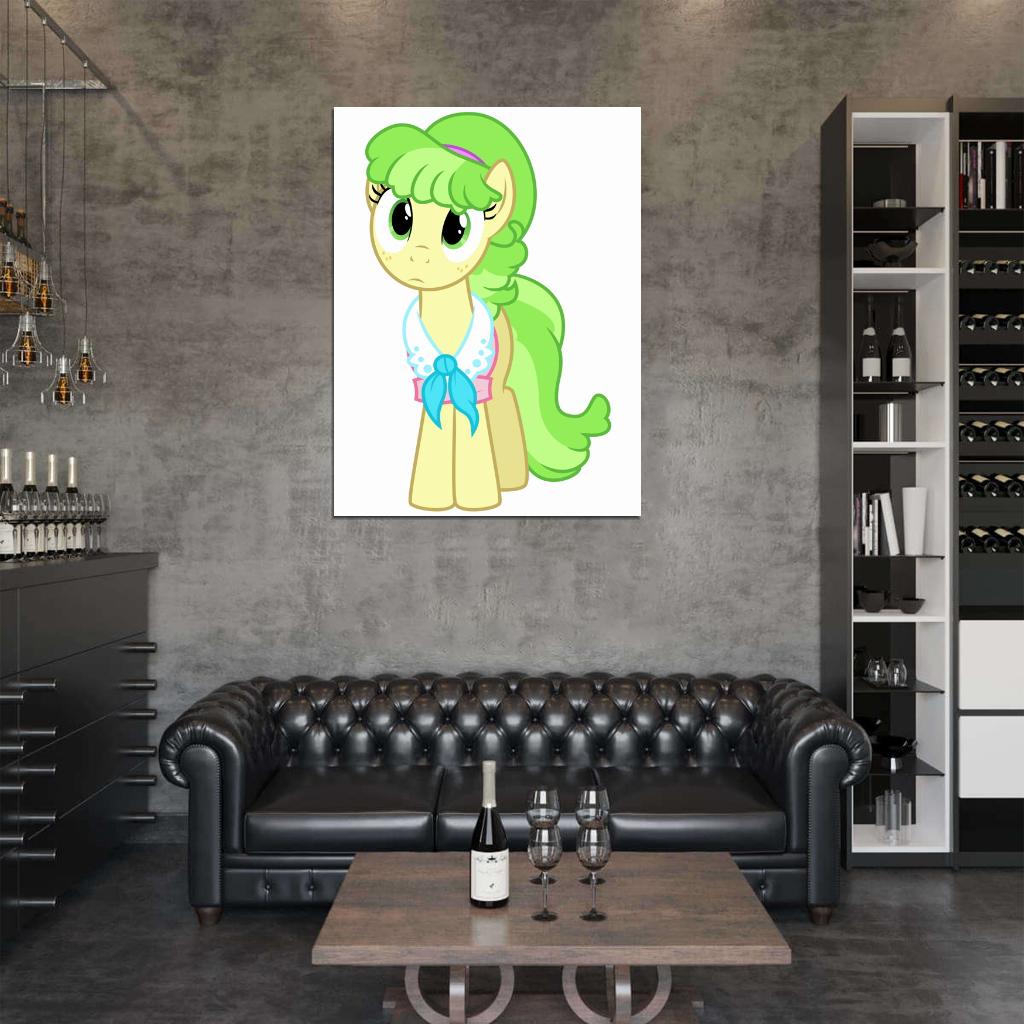 Ms Peachbottom My Little Pony Friendship Is Magic Cute Beautiful Cartoon Art Wall Art Print Poster