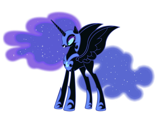 Princess Luna My Little Pony Friendship Is Magic Cute Beautiful Cartoon Art Wall Art Print Poster