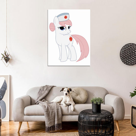 Nurse Redheart My Little Pony Friendship Is Magic Cute Beautiful Cartoon Art Wall Art Print Poster