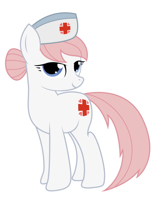 Nurse Redheart My Little Pony Friendship Is Magic Cute Beautiful Cartoon Art Wall Art Print Poster