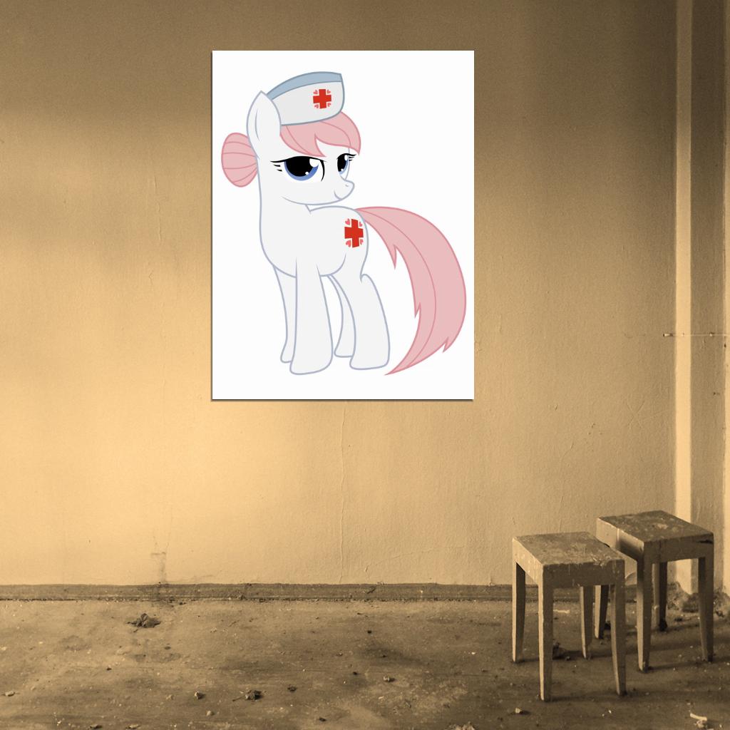 Nurse Redheart My Little Pony Friendship Is Magic Cute Beautiful Cartoon Art Wall Art Print Poster