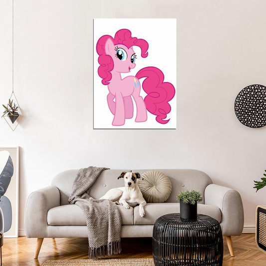 Pinkie Pie My Little Pony Friendship Is Magic Cute Beautiful Cartoon Art Wall Art Print Poster