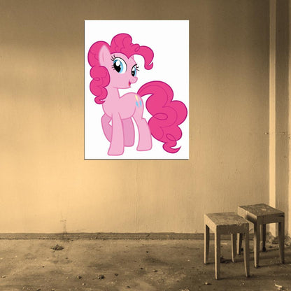 Pinkie Pie My Little Pony Friendship Is Magic Cute Beautiful Cartoon Art Wall Art Print Poster