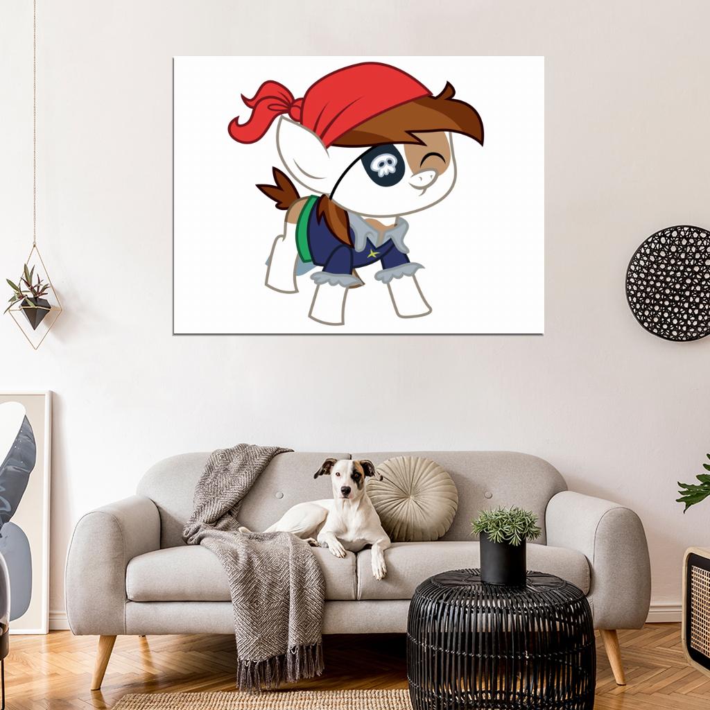 Pipsqueak My Little Pony Friendship Is Magic Cute Beautiful Cartoon Art Wall Art Print Poster