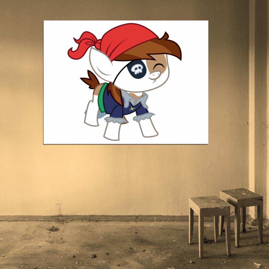 Pipsqueak My Little Pony Friendship Is Magic Cute Beautiful Cartoon Art Wall Art Print Poster