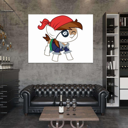 Pipsqueak My Little Pony Friendship Is Magic Cute Beautiful Cartoon Art Wall Art Print Poster