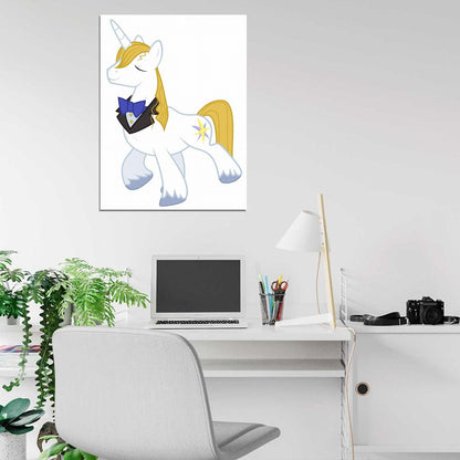 Prince Blueblood My Little Pony Friendship Is Magic Cute Beautiful Cartoon Art Wall Art Print Poster