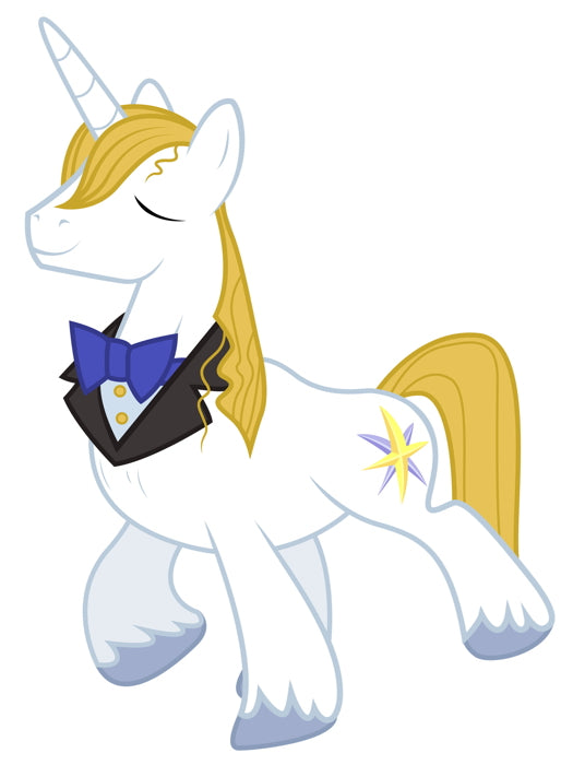 Prince Blueblood My Little Pony Friendship Is Magic Cute Beautiful Cartoon Art Wall Art Print Poster