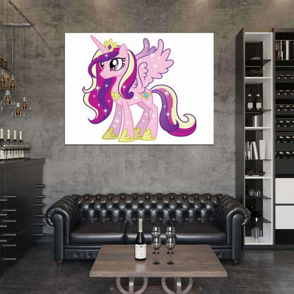 Princess Cadance My Little Pony Friendship Is Magic Cute Beautiful Cartoon Art Wall Art Print Poster