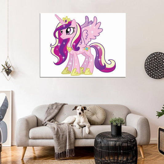 Princess Cadance My Little Pony Friendship Is Magic Cute Beautiful Cartoon Art Wall Art Print Poster