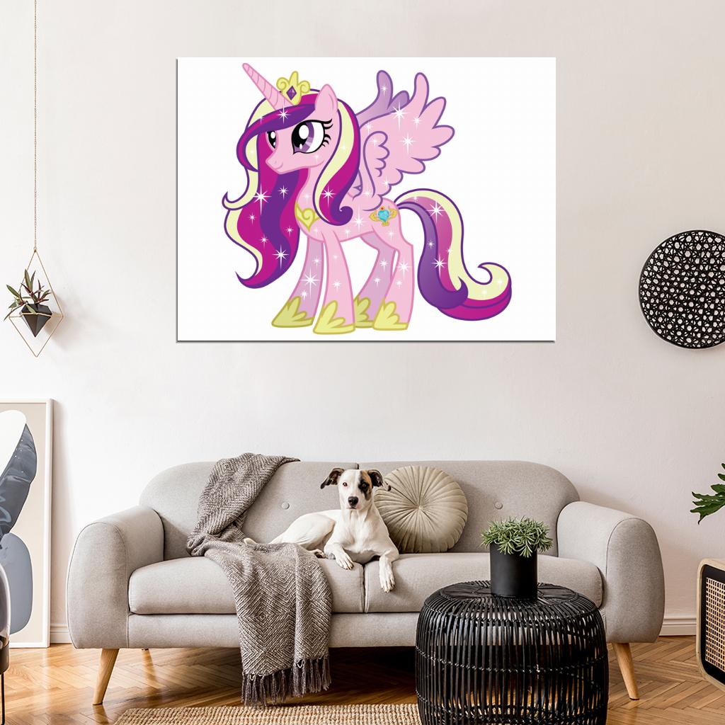 Princess Cadance My Little Pony Friendship Is Magic Cute Beautiful Cartoon Art Wall Art Print Poster