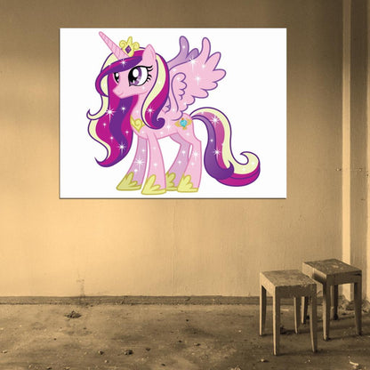 Princess Cadance My Little Pony Friendship Is Magic Cute Beautiful Cartoon Art Wall Art Print Poster